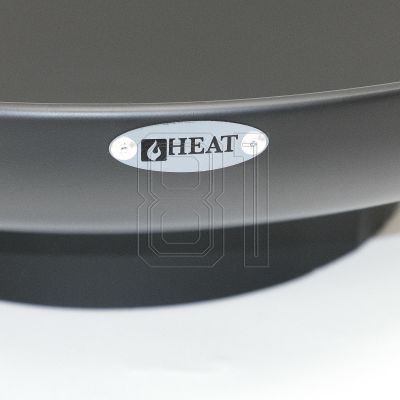10. Heat Gartenfeuerschale Classic Ø80 FB.007 schwarz