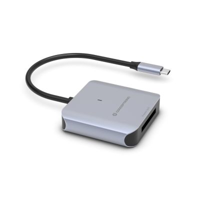3. Conceptronic BIAN08G USB 3.2 Gen 2 Typ-C Kartenleser Grau