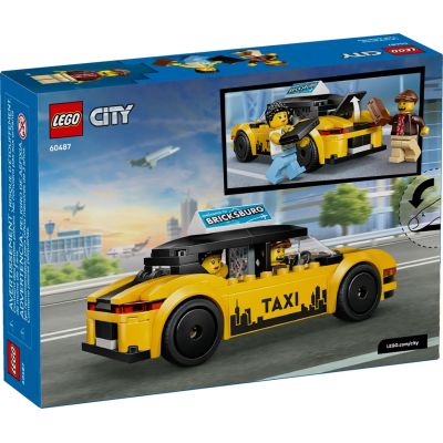 2. LEGO City 60487 Gelbes Taxi