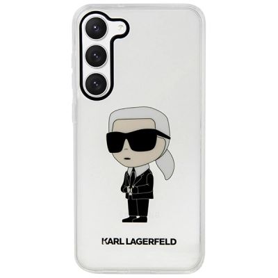 3. Karl Lagerfeld KLHCS23MHNIKTCT S23+ S916 transparenter Hartschalenkoffer Ikonik Karl Lagerfeld