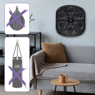 8. TB03 Bluetooth Elektronische Boxscheibe mit Musik und HMS-Handschuhen