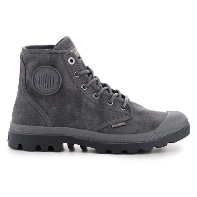 7. Palladium Pampa Hi Wax U French Metal Schuhe 77222-068-M