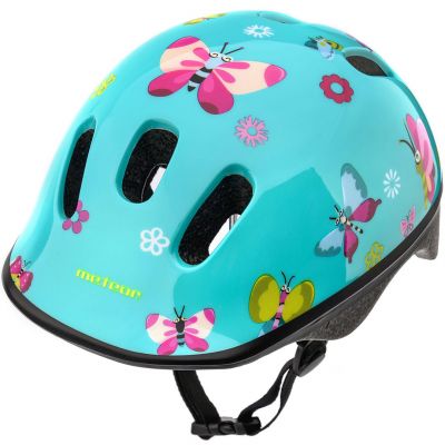 Fahrradhelm Meteor KS06 Butterflies, Größe S, 48–52 cm, 24823
