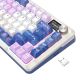 6. REDRAGON K708AK-RGB-PRO FLEKACT Tastatur USB + RF Wireless + Bluetooth Weiß