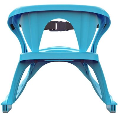 5. KUNSTSTOFFSCHLITTEN MIT RÜCKENLEHNE 88x45x42CM BLAU