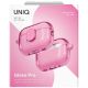 6. Uniq Glase Pro Schutzhülle für AirPods Pro 3 mit Schloss – Transparentes Rosa