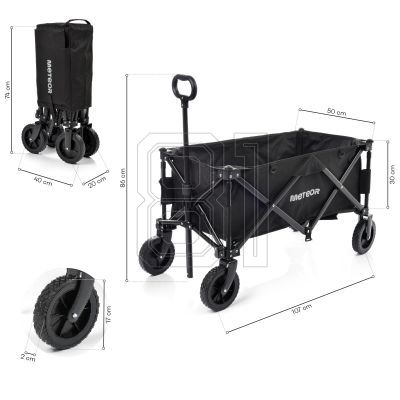 22. Meteor 16916 faltbarer Transportwagen