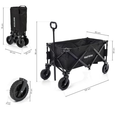 22. Meteor 16916 faltbarer Transportwagen