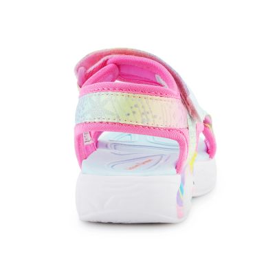 5. Skechers S-Lights Unicorn Dreams Sandal-Majestic Bliss Jr 302682N-PKMT Sandalen