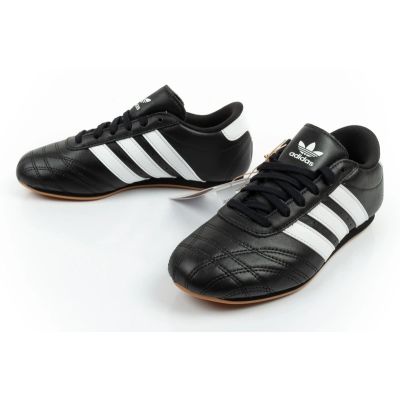 8. Adidas Damen-Sportschuhe Taekwondo Lace, schwarz, modisches Leder