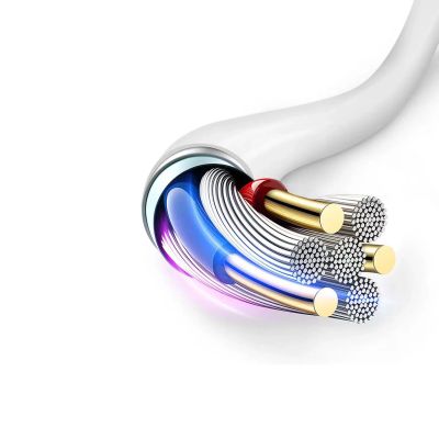 8. Dudao A20EU USB-A 18W Wandladegerät - weiß + USB-A - USB-C Kabel
