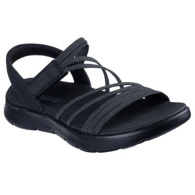 Skechers Damen GO WALK FLEX SANDALE EMMA 141473 BKGY