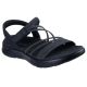 Skechers Damen GO WALK FLEX SANDALE EMMA 141473 BKGY
