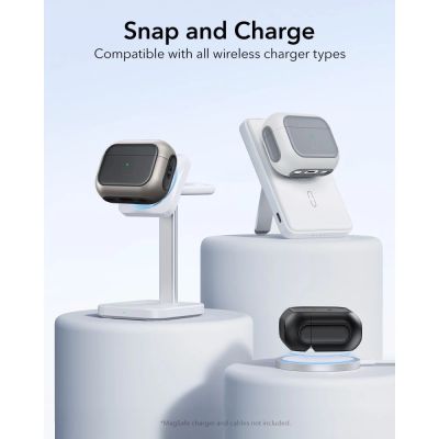 3. ESR Orbit HaloLock MagSafe Hülle für AirPods Pro 3 – Schwarz