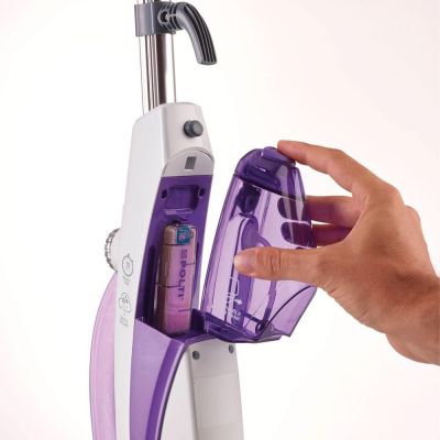 8. Polti Vaporetto SV440 Doppeldampfmopp 0,3 l 1500 W Lila, Weiß