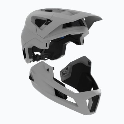 7. LEATT MTB Enduro 4.0 V23 abnehmbarer Fahrradhelm, Größe L, schwarz