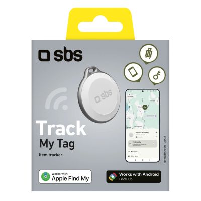 2. SBS Track My Tag Universal-Tracker – weiß