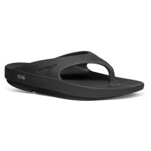 OOFOS 1000BLK 12 Flip-Flops/Flip-Flops für Herren, Schwarz