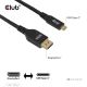 6. CLUB3D CAC-1563 2m USB Typ-C DisplayPort Kabeladapter Schwarz