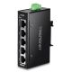 Trendnet TI-ELC50 Netzwerk-Switch, unmanaged Fast Ethernet (10/100), Schwarz