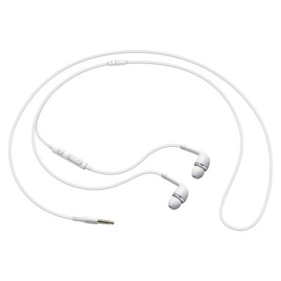 3. Samsung EHS64AVFWE Kabelgebundene Kopfhörer (Mini-Klinke 3,5 mm, Stereo-Hi-Fi) (Großpackung – Ersatzverpackung) – Weiß