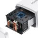 6. Baseus Compact Schnellladegerät USB / USB Type C 20W 3A Power Delivery Quick Charge 3.0 weiß (CCXJ-B02)