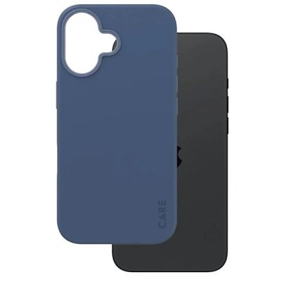 2. CARE by PanzerGlass Fashion Case iPhone 16 6,1" blau/blau MagSafe 1381