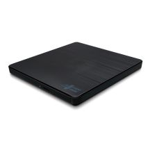 Hitachi-LG Slim Tragbarer DVD-Brenner (DVD±RW, Schwarz)