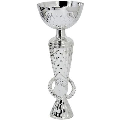 SILBERNER METALLBECHER 28,5 CM TRIUMPH