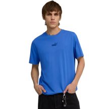Puma ESS Herren-T-Shirt, Größe S, Nr. 1 Logo mittig, Blau, 692912 23