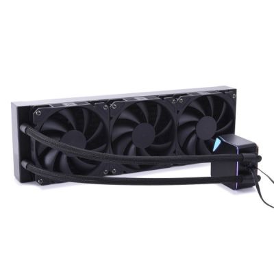 2. Alphacool T38 Prozessor-Flüssigkeitskühlungsset 12 cm Schwarz