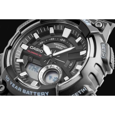 4. CASIO Gerton AEQ-110W-1AVDF Herrenuhr + Box