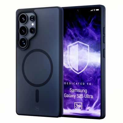 3mk Smoke MagCase Hülle für Samsung Galaxy S25 Ultra - schwarz