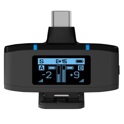 2. BOYA BOYAMIC 2-02 Drahtloses Lavalier-Mikrofon 2,4 GHz - Schwarz