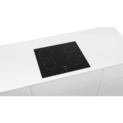 4. BOSCH PUG61RAA5E Serie 2 Induktionskochfeld 60 cm | Einbau auf der Arbeitsplatte | Kochfeld ohne Heizleisten | PowerBoost | TouchSelect Basic | QuickStart