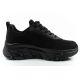 4. Skechers Bobs B Flex Damen-Sneaker, modisch, schwarz
