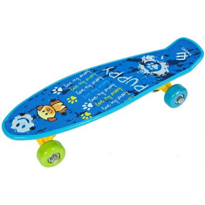 3. ENERO MINI PUPPY PLASTIK-SKATEBOARD