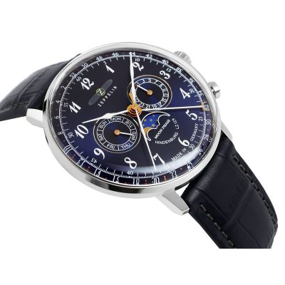 2. Herrenarmbanduhr ZEPPELIN LZ129 Hindenburg 7036-3 + BOX