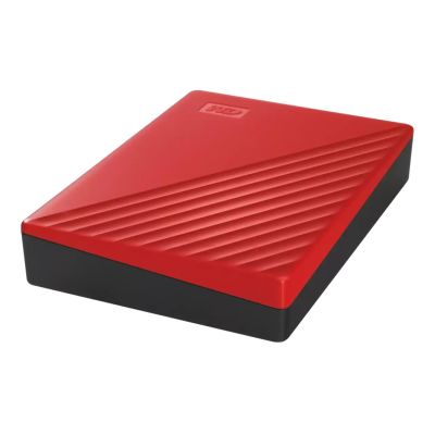 4. Externe Festplatte WD My Passport 6 TB 2,5" Rot