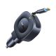 2. Baseus PrimeTrip VR2 45W + 45W Kfz-Ladegerät mit einziehbarem USB-C-Kabel – Schwarz