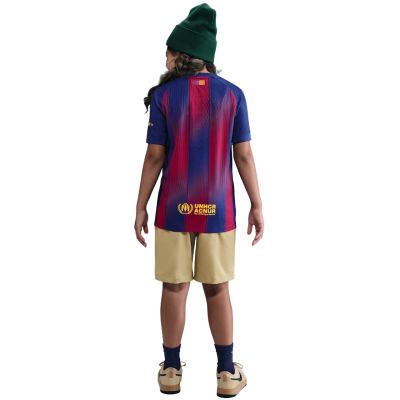 2. Nike FC Barcelona 2025/26 Match Home Kindertrikot navy-bordeaux HJ5216 456