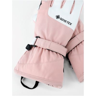 VIKING Sherpa GTX 2.0 Damen-Skihandschuhe, pink-weiß, Größe 5
