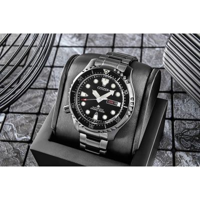 5. CITIZEN Promaster Mechanische Taucheruhr für Herren NY0145-86E + BOX