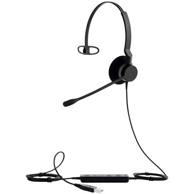 5. Jabra 2393-829-109 Kopfhörer/Headset, kabelgebunden, Kopfbügel, USB Typ-A, Schwarz