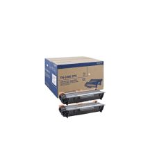 Brother TN-3380TWIN Tonerkartusche, 2 Stück, Original Schwarz