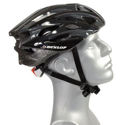 60. DUNLOP MTB SCHWARZER VERSTELLBARER RADHELM R. M (55-58CM)