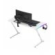 4. Huzaro Hero 2.5 Weißer RGB-Gaming-Schreibtisch