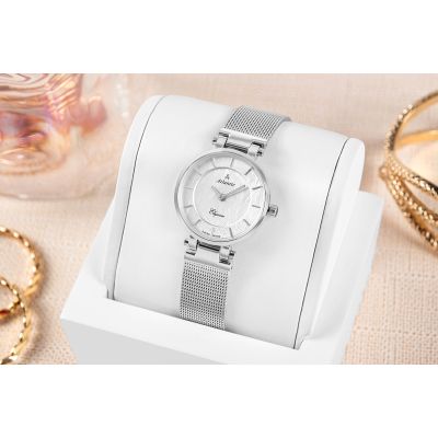 5. Atlantic Elegance Damenuhr 29035.41.21 + Box