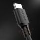 21. Ugreen US286 USB-C – USB-C 3A 480 Mbit/s Kabel 3 m – Schwarz