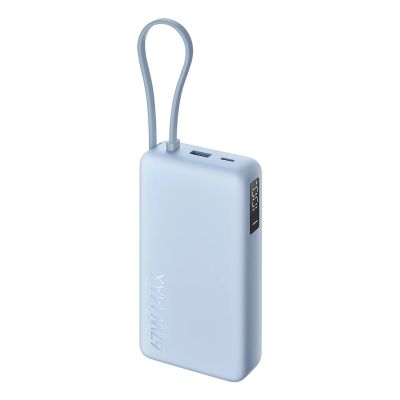 6. Xiaomi 71536 67W Powerbank 20000 mAh (mit integriertem Kabel) Eisblau